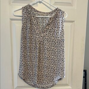 Loft Floral Sleeveless Top